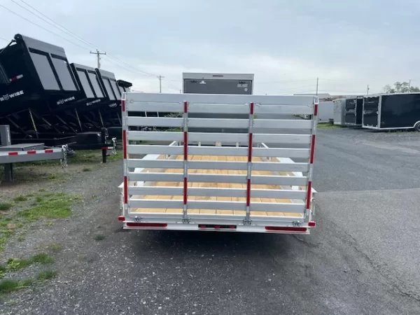 Carry-On 6 x 16 Aluminum Landscape Utility Trailer – Rear Gate - Image 4
