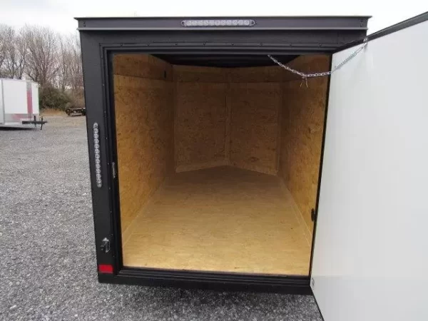 Covered Wagon 5 x 8 Enclosed Cargo Trailer – Single Rear Door - Image 2