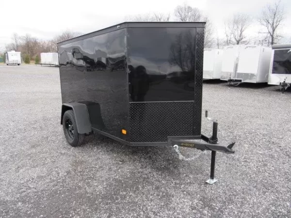 Covered Wagon 5 x 8 Enclosed Cargo Trailer – Single Rear Door