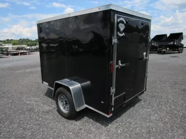Diamond Cargo 5 x 8 Enclosed Cargo Trailer – 6″ Added Height - Image 3