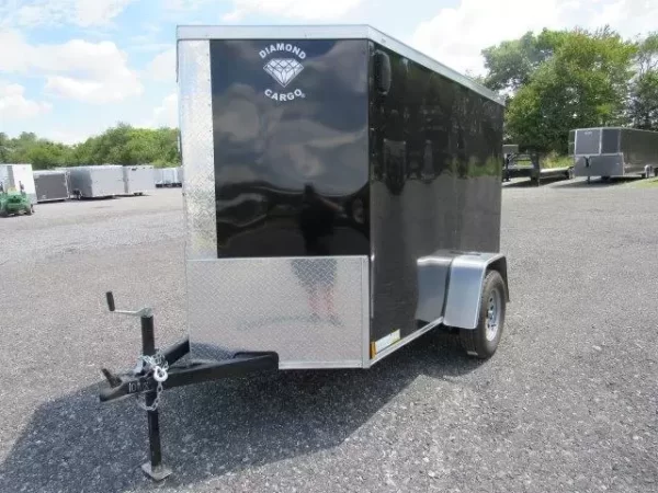 Diamond Cargo 5 x 8 Enclosed Cargo Trailer – 6″ Added Height - Image 4