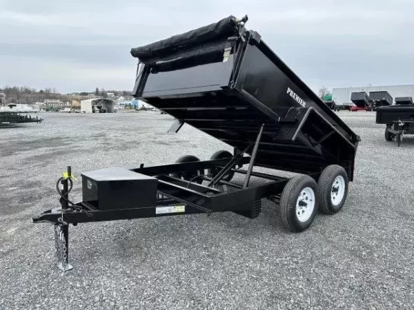 Premier 6 x 10 Dump Trailer With a Spreader Gate - Image 4