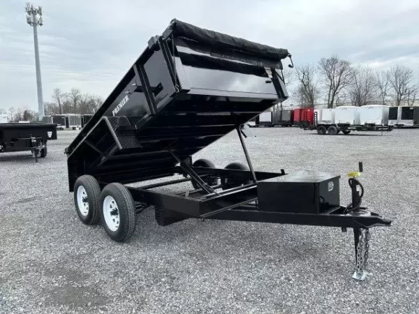 Premier 6 x 10 Dump Trailer With a Spreader Gate