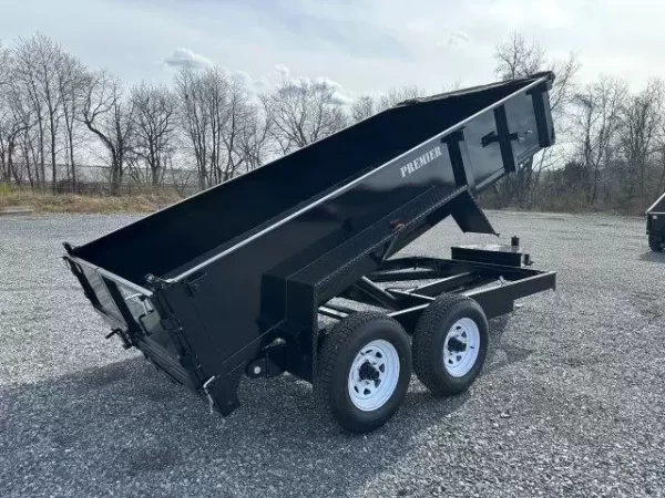 Premier 6 x 12 Low Profile Dump Trailer Ladder Ramps - Image 4