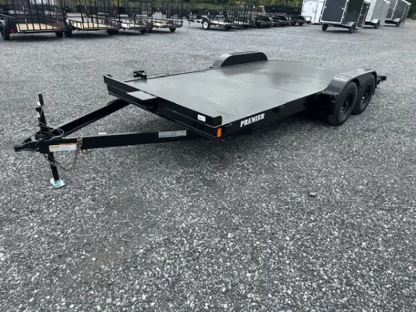 Premier 7 x 18 Steel Deck Open Car Trailer - Image 4