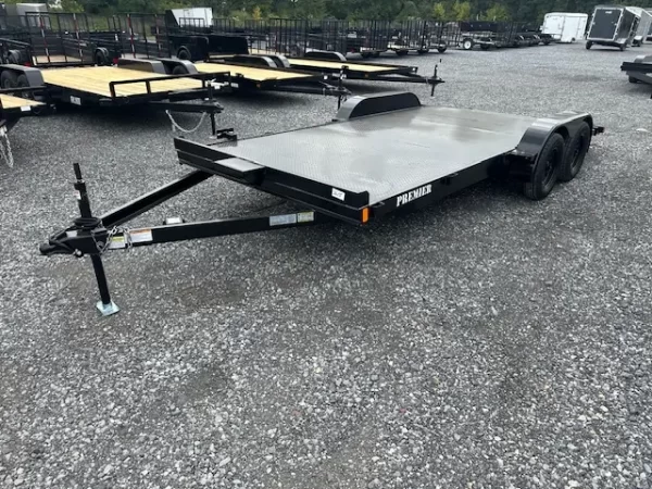 Premier 7 x 18 Open Car Trailer Steel Deck
