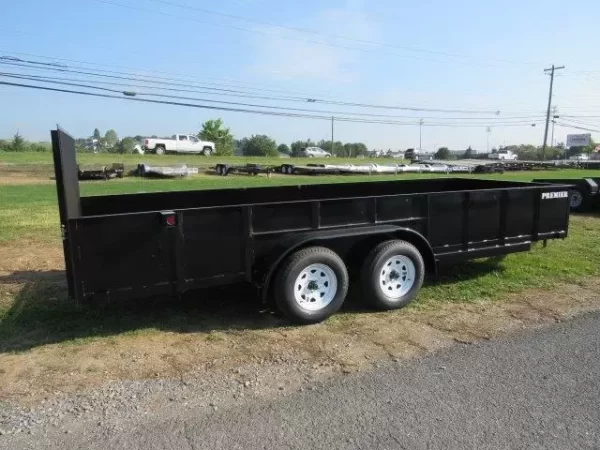 Premier 6 x 18 Landscape Utility Trailer – Solid Steel Sides - Image 2