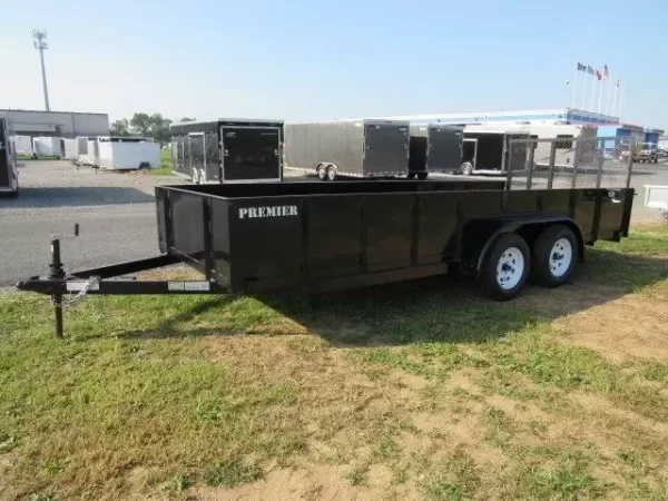 Premier 6 x 18 Landscape Utility Trailer – Solid Steel Sides - Image 5