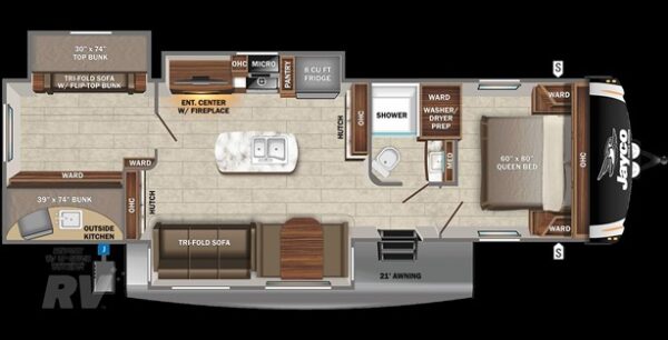 2022 JAYCO EAGLE HT 312BHOK - Image 14