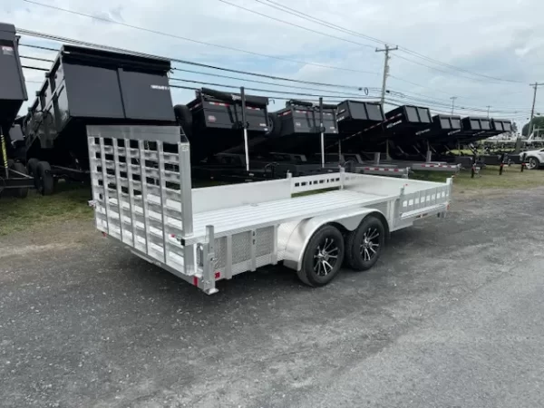 Sport Haven 7×16 Aluminum Utility Trailer – ATV Ramps