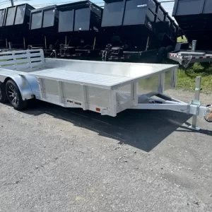 Sport Haven 7×16 Aluminum Utility Trailer – Deluxe Package