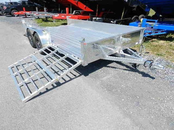 Sport Haven 7×14 Dual Axle Utility Trailer – Side ATV Ramp - Image 6