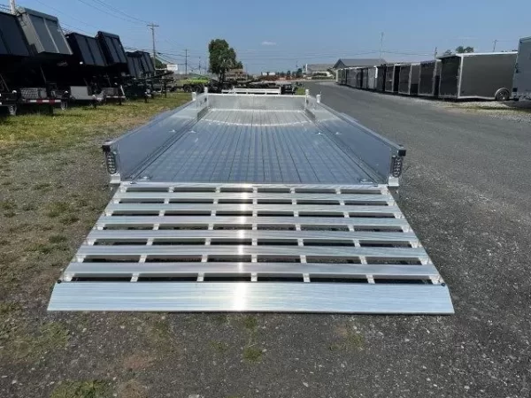 Sport Haven 7×18 Aluminum Utility Trailer ATV Ramps - Image 6