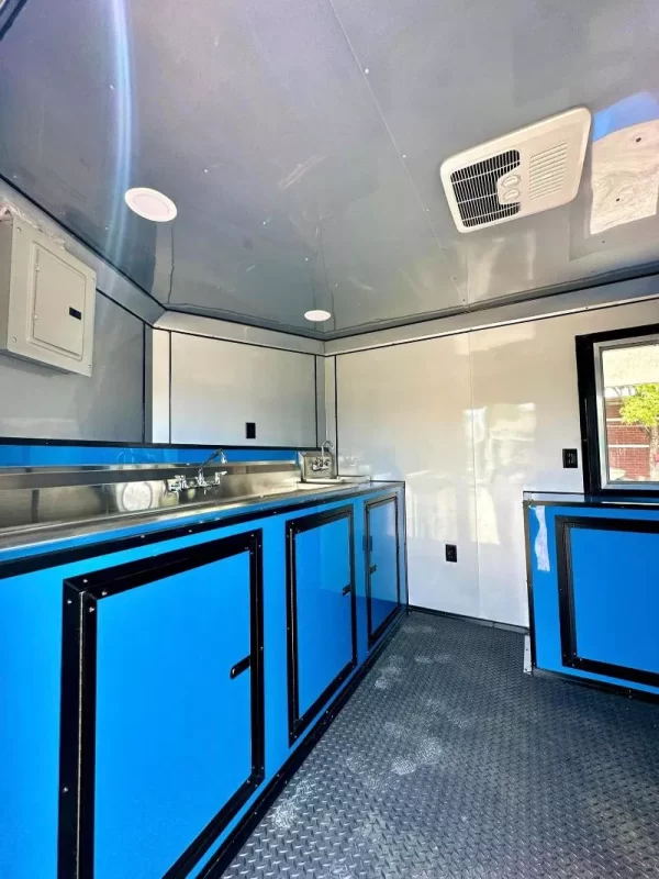 Tatinium Blue/Black Porch Trailer 8.5x20TA - Image 4