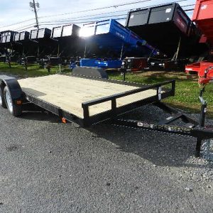 Carry-On 7 x 16 Open Car Trailer – Stabilizer Jacks