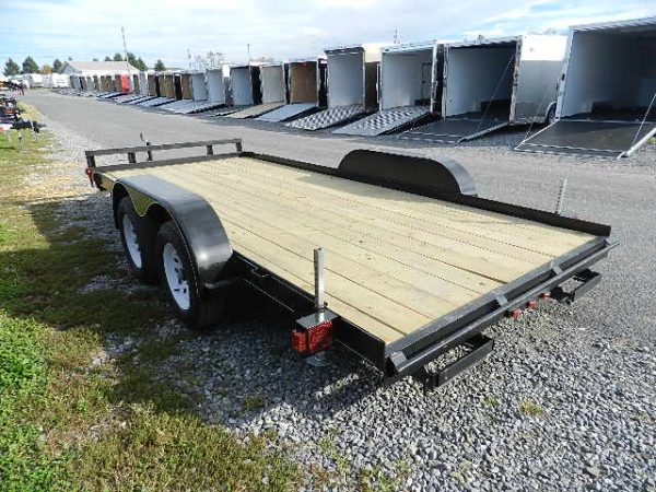Carry-On 7 x 16 Open Car Trailer – Stabilizer Jacks - Image 4