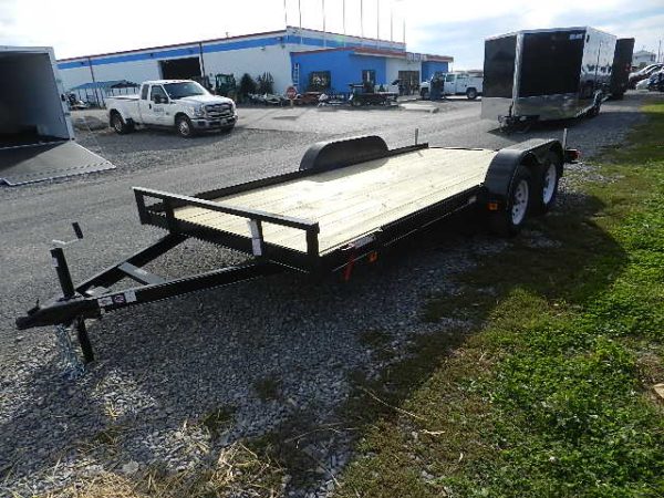 Carry-On 7 x 16 Open Car Trailer – Stabilizer Jacks - Image 5