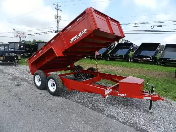 BWise 6 x 12 Dump Trailer 10K Spreader Gate