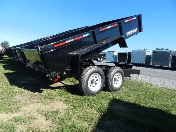 BWise 6 x 12 Dump Trailer 10K Spreader Gate - Image 18