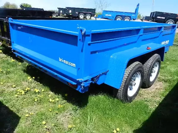 BWise 6 x 12 Dump Trailer 10K Spreader Gate - Image 4