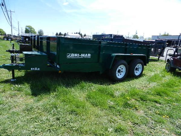 BWise 6 x 12 Dump Trailer 10K Spreader Gate - Image 6