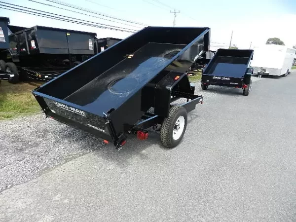 BWise 5 x 10 Low Profile Dump Trailer 5K Spreader Gate - Image 6