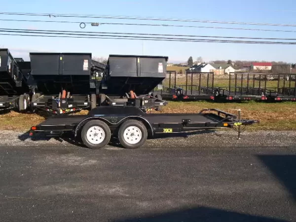 Big Tex 7 x 16 Open Car Trailer – Removable Fenders