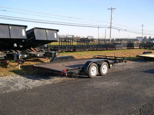 Big Tex 7 x 16 Open Car Trailer – Removable Fenders - Image 4