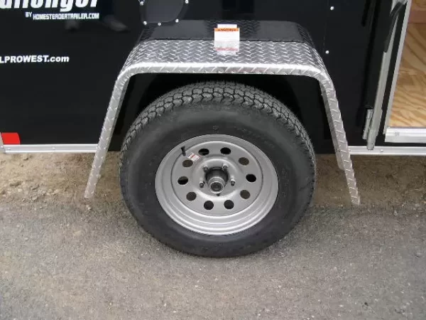Homesteader 5 x 8 Enclosed Cargo Trailer Ramp Door - Image 5