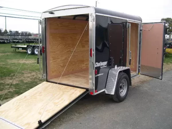 Homesteader 5 x 8 Enclosed Cargo Trailer Ramp Door - Image 7