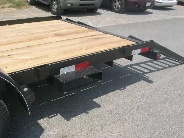 Big Tex 7 x 20 Car Trailer Trailer 7K Slide In Ramps - Image 4