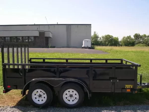 Big Tex 7 x 12 Landscape Utility Trailer – 2′ Steel Sides - Image 5