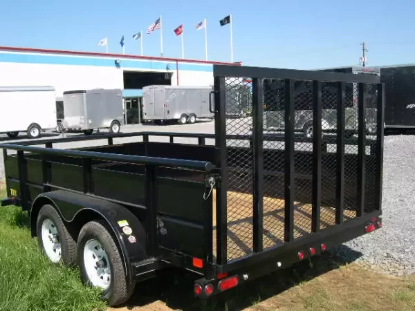 Big Tex 7 x 12 Landscape Utility Trailer – 2′ Steel Sides - Image 7