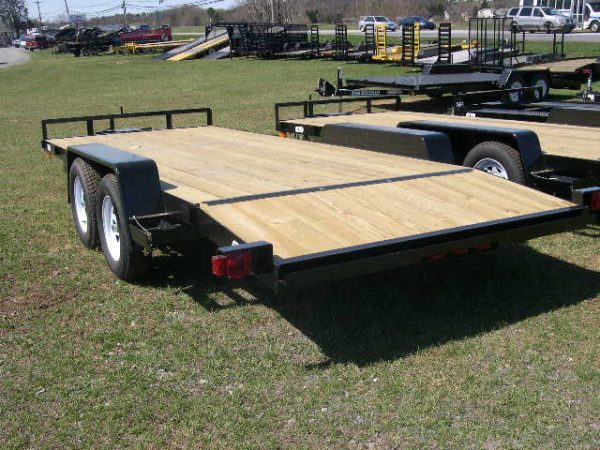 Car Mate 7 x 18 Car Trailer – 7K with Slide In Ramps - Image 5