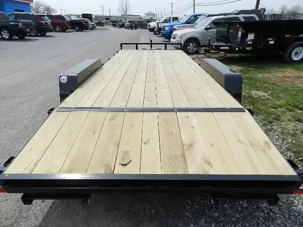 Car Mate 7 x 20 Car Trailer 7K with Slide In Ramps - Image 3
