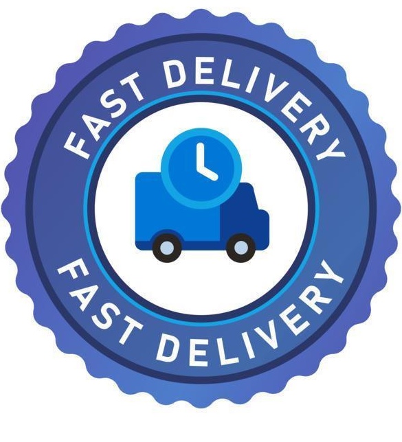 fast-delivery-express-icon-van-truck-emblem-stamp-badges-sticker-in-blue-green-golden-illustration-free-vector